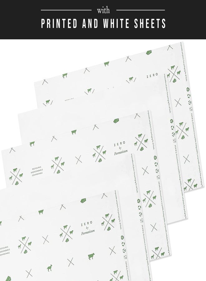 Formaticum Zero Cheese Storage Paper, Compostable, Biodegradable, and Plastic-Free Paper to Keep Cheese and Charcuterie Fresh, 9 x 13 Inches, 15 Total Sheets (1 Box) - Image 2
