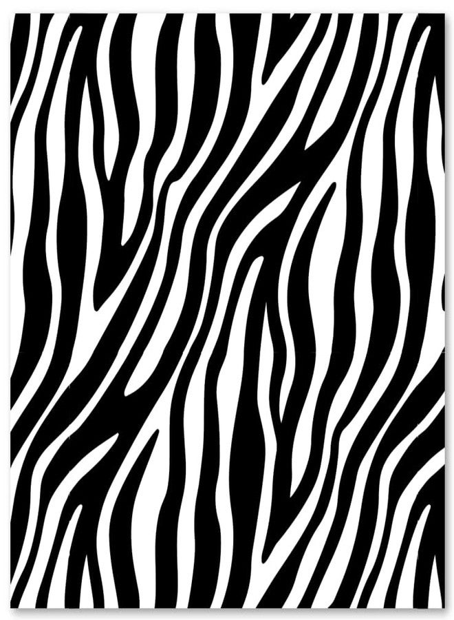 CC HOME Zebra Pattern Birthday Paper Plates Napkins Safari Animal Zebra Disposable Tableware Set Party Supplies Jungle Theme Dinnerware Serves 24 Guests for Audlts Kids Baby Shower Birthday 88PCS - Image 3