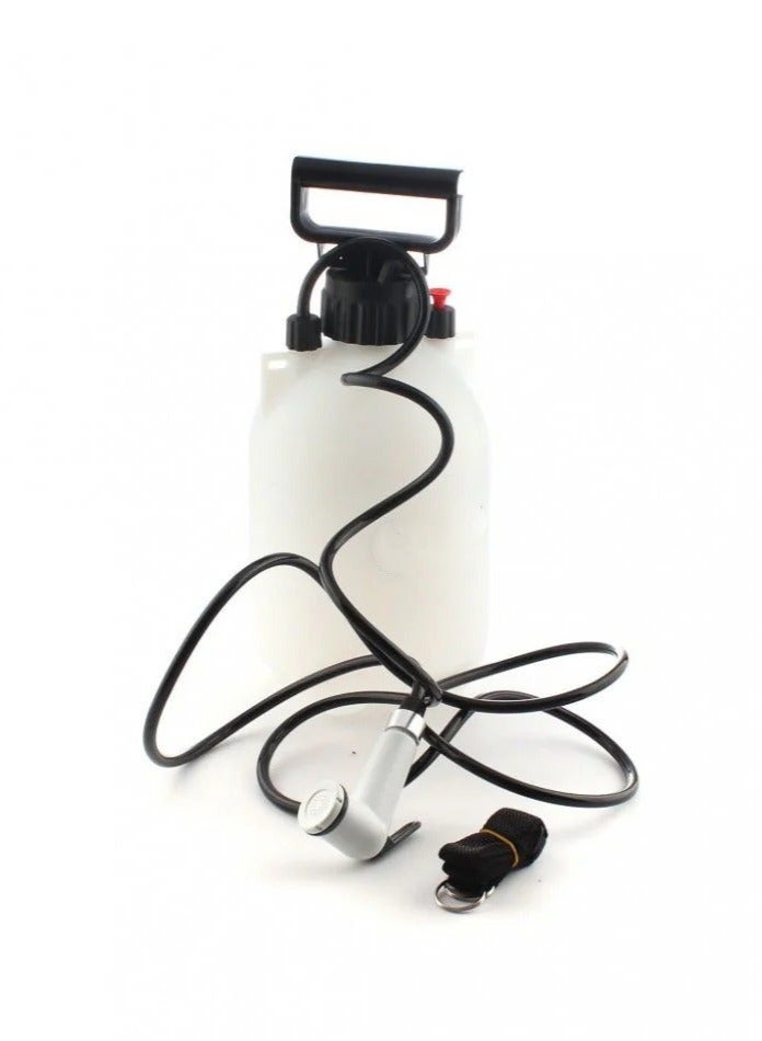 LC Portable Manual Pressure Shower – Multi-Purpose Rinsing Sprayer with Long Hose