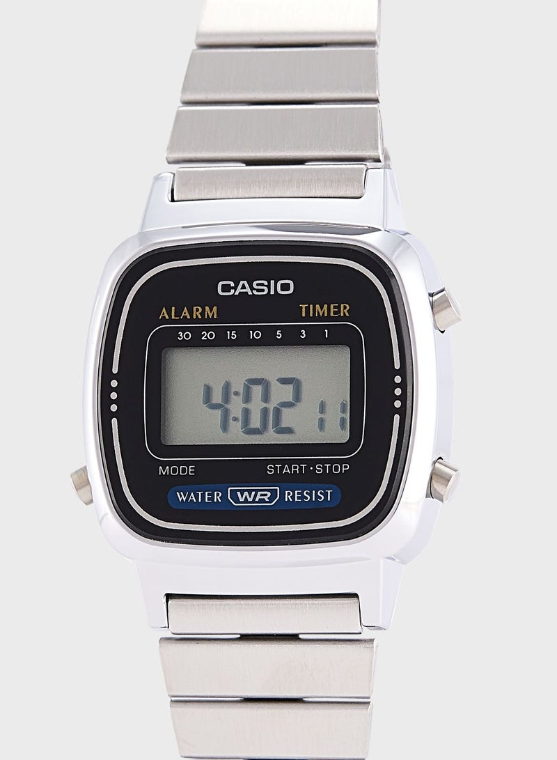 CASIO LA670WA-1DF Vintage Digital Watch - Image 2