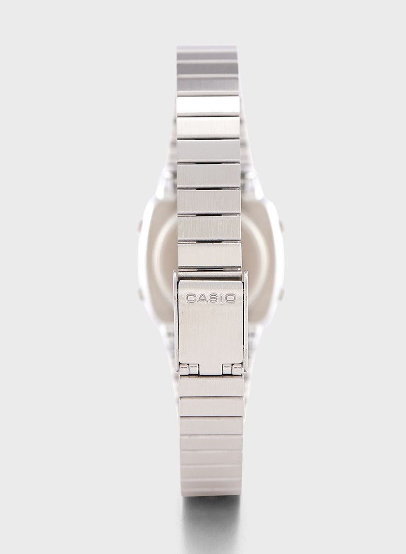 CASIO LA670WA-1DF Vintage Digital Watch - Image 4