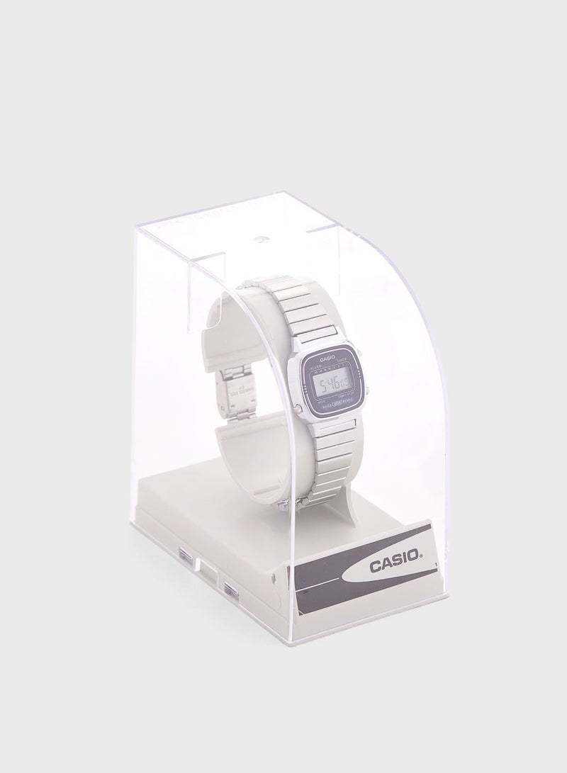 CASIO LA670WA-1DF Vintage Digital Watch - Image 5