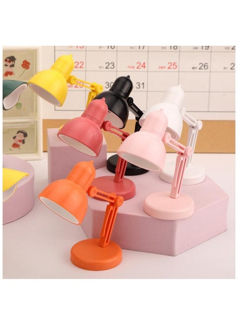 مصباح مكتبي صغير Led قابل للطي مع مشبك على الكتاب ضوء ليلي لحماية العين مصباح دراسة السرير مستلزمات القراءة