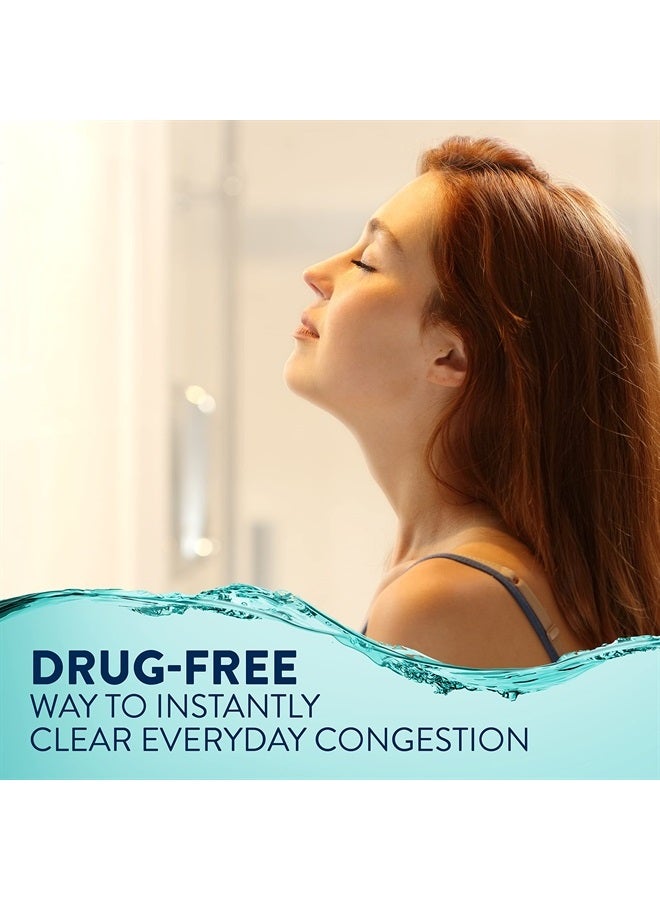 Vicks رذاذ الأنف الملحي سينكس، خالي من الأدوية، رذاذ فائق الدقة، يخفف احتقان الجيوب الأنفية بسرعة، Clears mucus من نزلة برد أو حساسية، للاستخدام اليومي 5.0 أونصة سائلة - Image 3