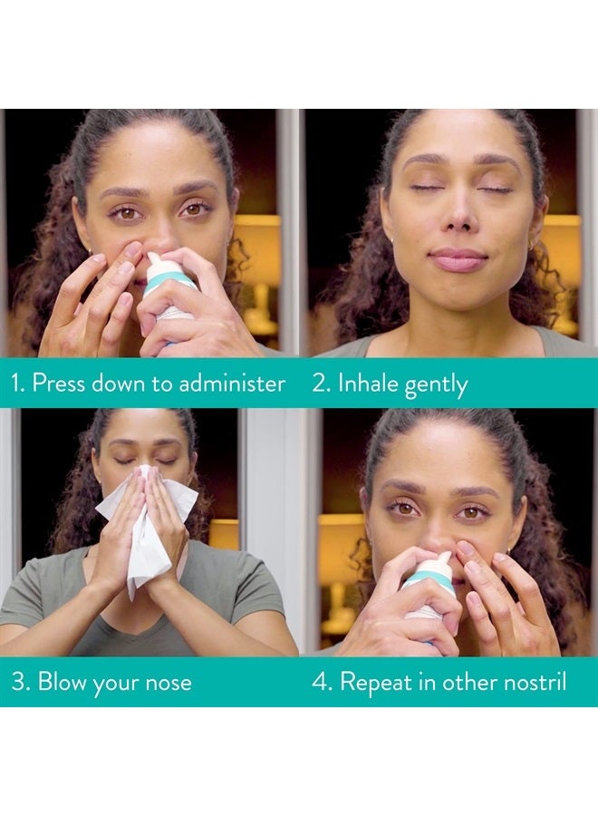 Vicks رذاذ الأنف الملحي سينكس، خالي من الأدوية، رذاذ فائق الدقة، يخفف احتقان الجيوب الأنفية بسرعة، Clears mucus من نزلة برد أو حساسية، للاستخدام اليومي 5.0 أونصة سائلة - Image 5