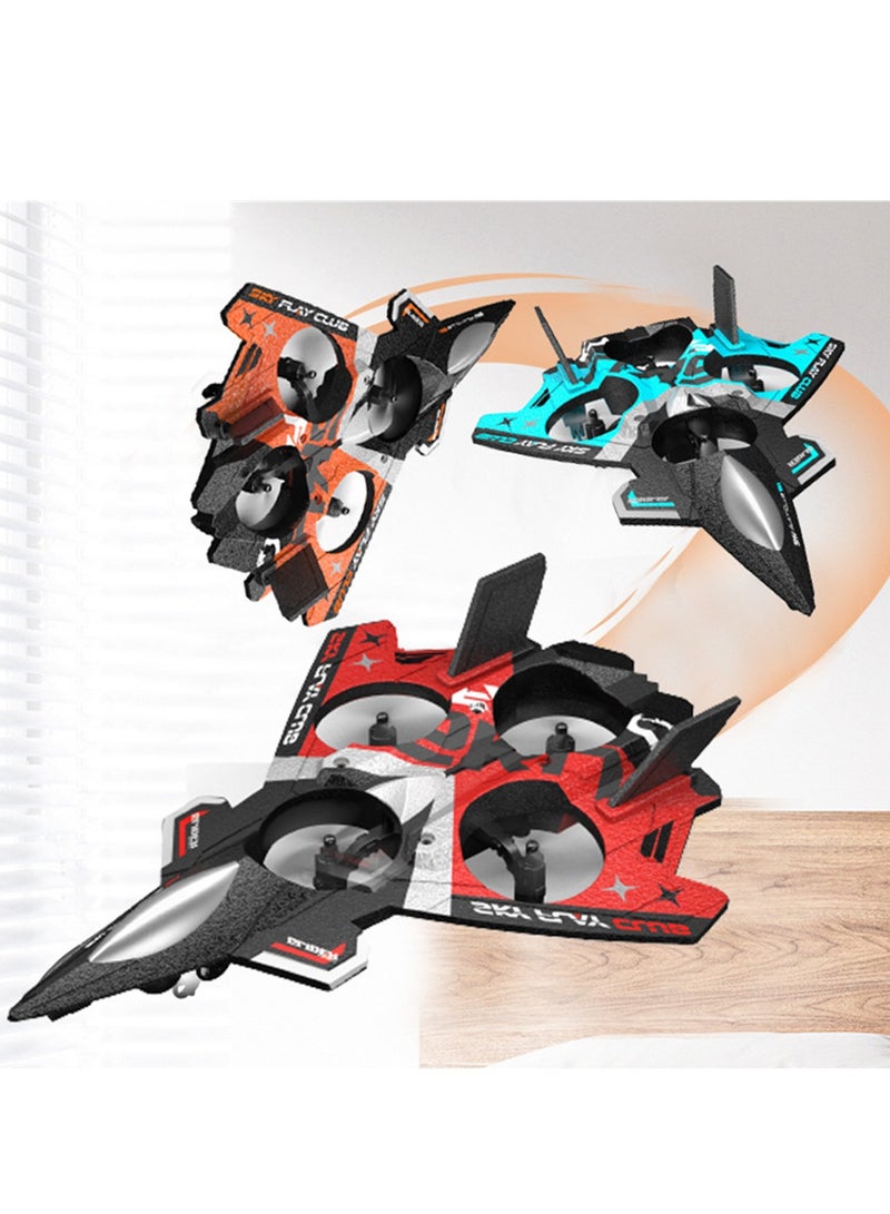 طائرة شراعية من الفوم تعمل بجهاز التحكم عن بعد للأطفال، نموذج طائرة مقاتلة للأولاد، لعبة بدون طيار - Image 3