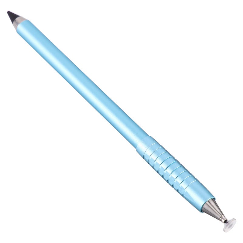 2 In 1 Touchscreen Stylus Pen Round Tip For Smartphones Tablets Black - Image 2