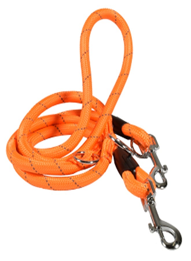 Bobby 3 Positions Walk Leash Orange