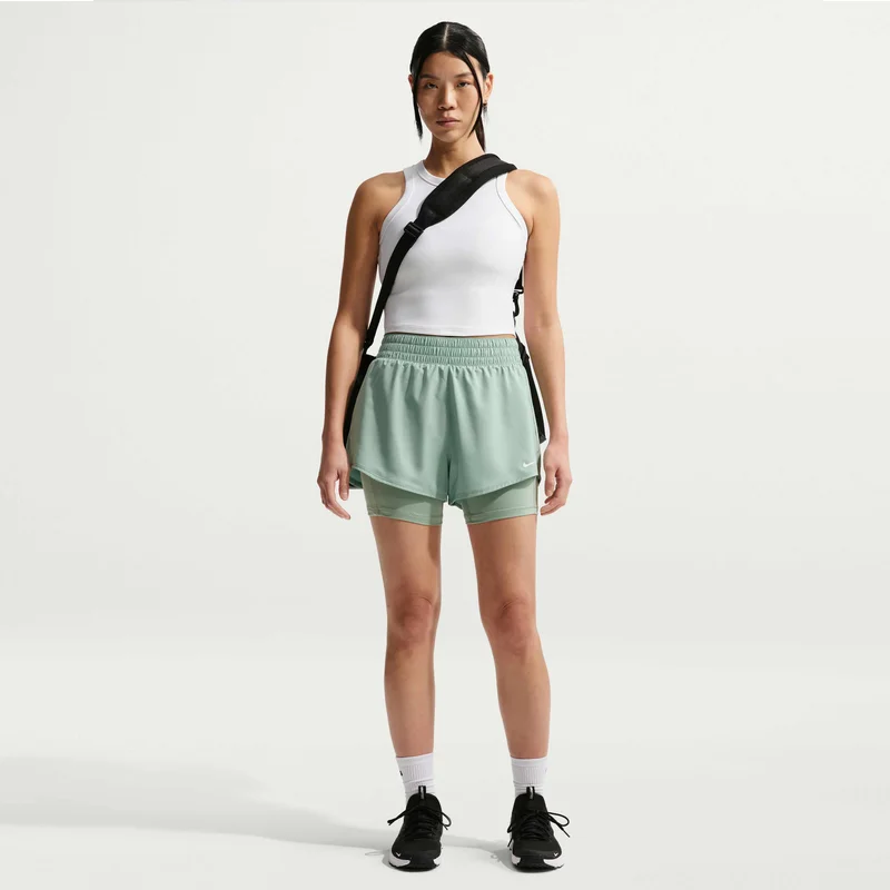 Women's Dri-FIT One High-Waisted 2-in-1 Shorts