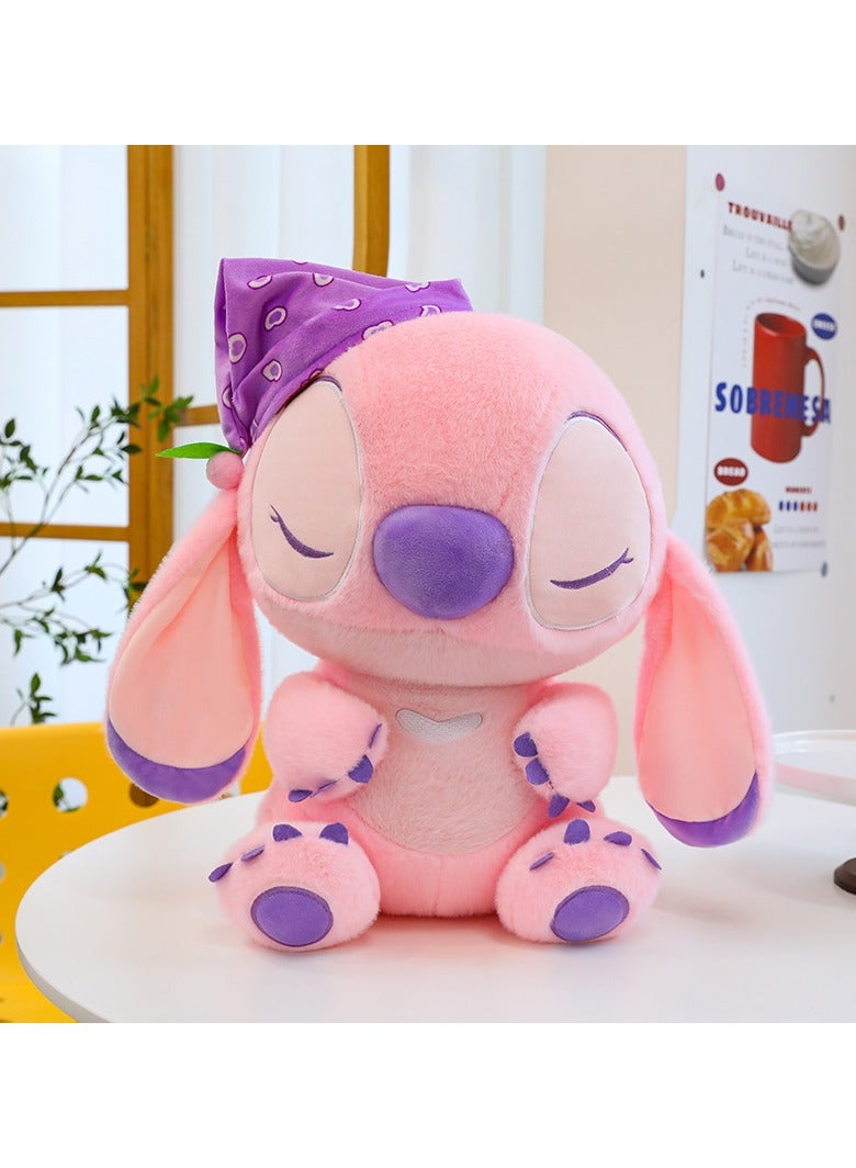 40cm Cartoon Pink Stitch Plush Doll Plush Toy Room Decoration Soft Doll Suitable for Children Gift Party Gift  - Image 1