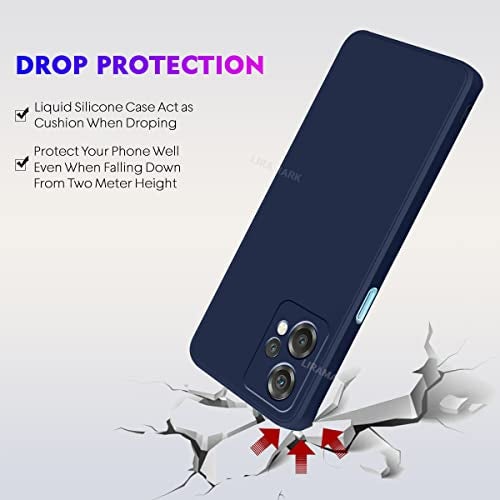 LIRAMARK Silicone Soft Back Cover Case for OnePlus Nord CE 2 Lite 5G / 1+Nord CE 2 Lite 5G (Silicone Blue) - Image 5