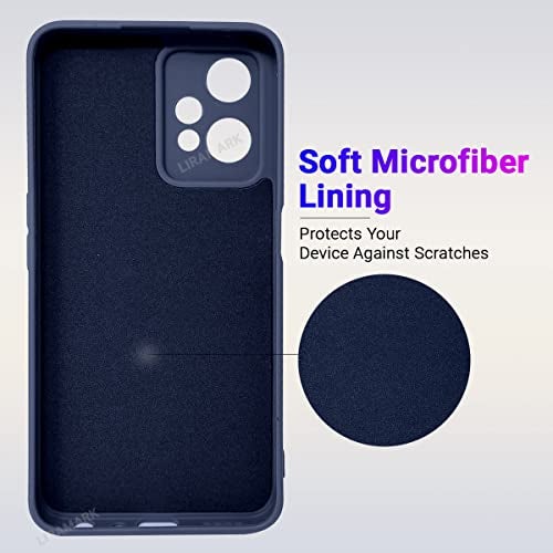 LIRAMARK Silicone Soft Back Cover Case for OnePlus Nord CE 2 Lite 5G / 1+Nord CE 2 Lite 5G (Silicone Blue) - Image 2