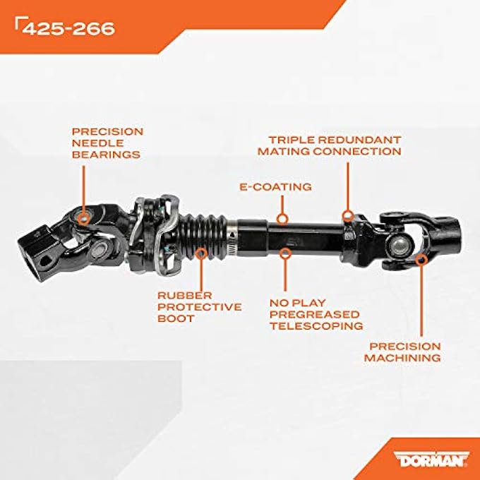 425-266 Steering Shaft For Select Dodge/Mitsubishi/Ram Models - Image 3