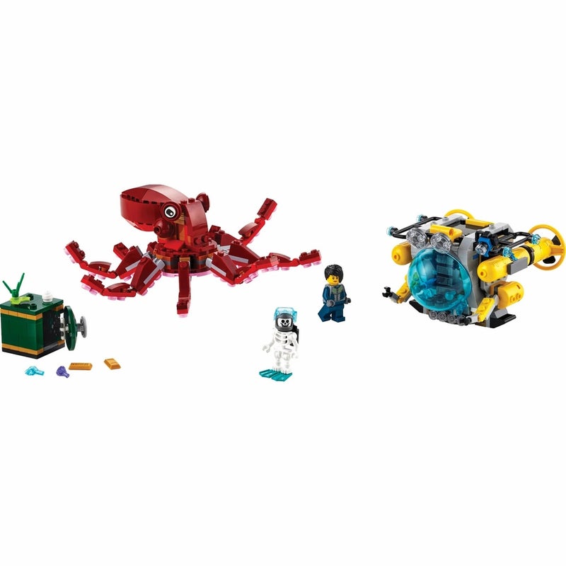 LEGO - Creator 3 in 1 Sunken Treasure Mission 522 Pieces - 31130 - Image 2