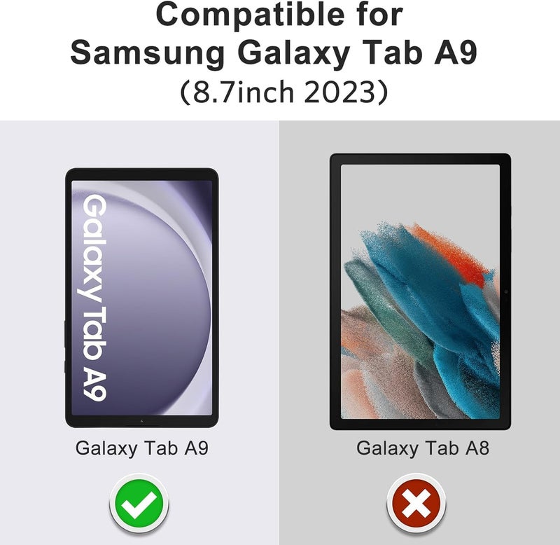 Vertus ® Premium Tempered Glass Screen Protector for Samsung Galaxy Tab A9 22.10 cm (8.7 inch) with Anti-Scratch & Smudge Proof Coating - Image 2