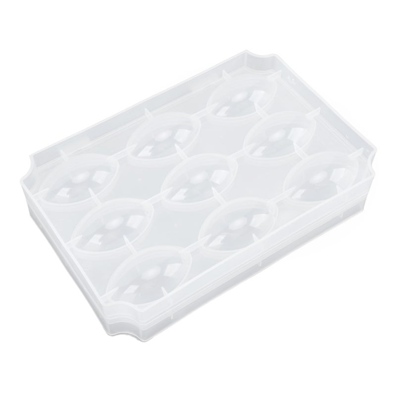 Meatball Mold Processor Manual Meatloaf Maker Press Tool DIY 9 Grids Homemade Meat Maker Kitchen Accessories Transparent - Image 3