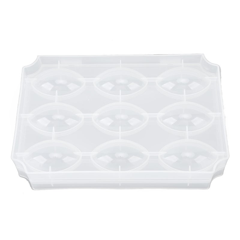 Meatball Mold Processor Manual Meatloaf Maker Press Tool DIY 9 Grids Homemade Meat Maker Kitchen Accessories Transparent - Image 4