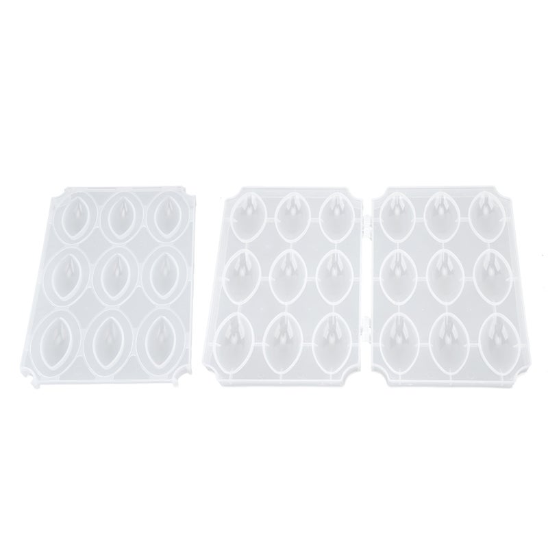 Meatball Mold Processor Manual Meatloaf Maker Press Tool DIY 9 Grids Homemade Meat Maker Kitchen Accessories Transparent - Image 1
