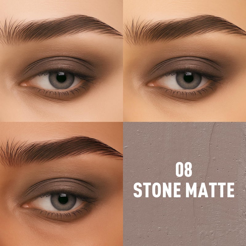 FV Matte Cream Eyeshadow Stick, Waterproof, Long-Lasting Cream Shadow, High Pigment Easy to Apply Eyeshadow Makeup, Stone Matte - Image 2