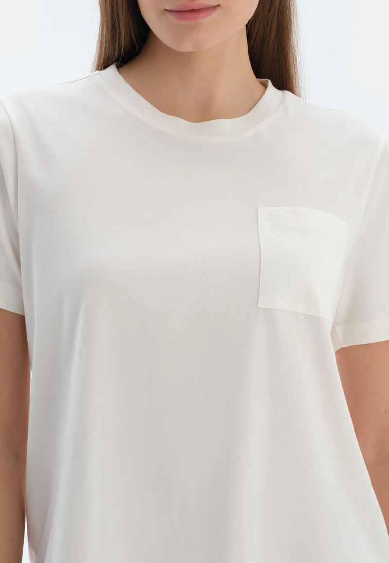 dagi  Regular/Classic Fit T-shirt & Trousers Pajama Sets Crew Neck Cotton Blend Sleepwear for Women | Best Price UAE