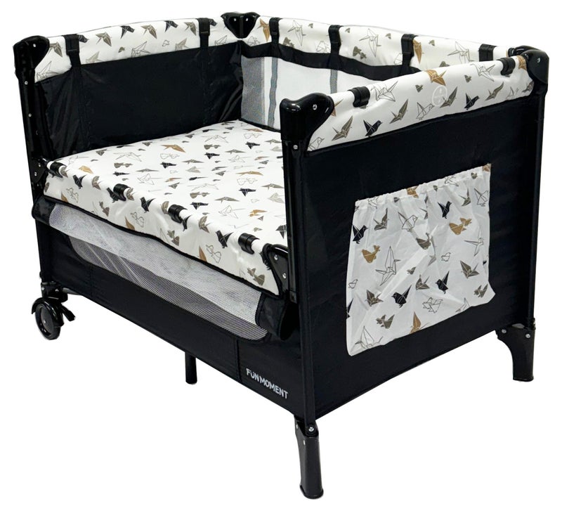 لحظة مرح محبس اطفال و سرير قابل للطي - Image 1