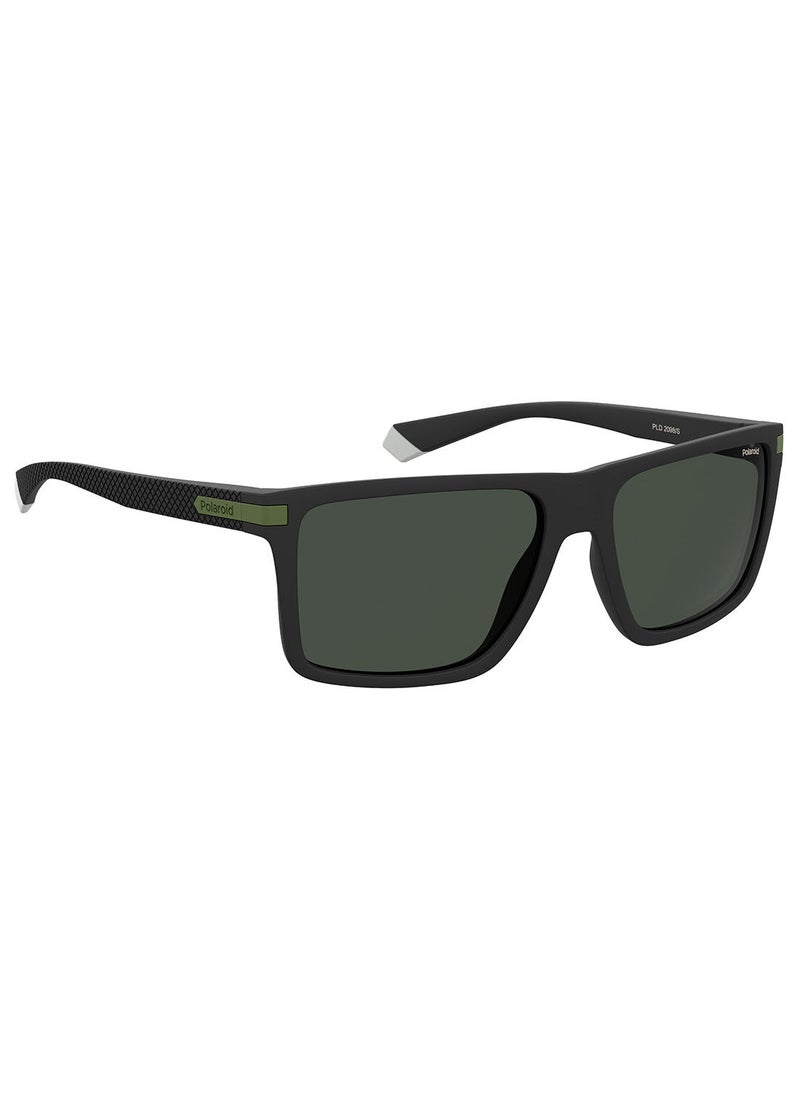 Polarized Rectangular Eyewear Sunglasses PLD 2098/S      BLCKGREEN 56 - pzsku/ZAB6338FE0768AD164760Z/45/_/1657093433/6f7d5a28-4350-48ab-bdcd-8e0a185a39b5