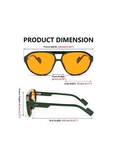 FEISEDY Sunglasses Women Polarized Small Retro Sunglasses for Men 90s Vintage Trendy PC Frame Oval Sun Glasses B2373  - Image 3