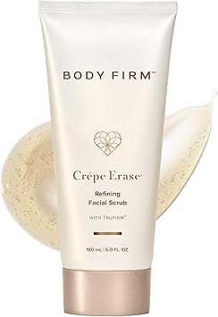 Crepe Erase Refining Facial Scrub Gentle Exfoliating Cleanser for Elasticity and Collagen Promotion 6 Fluid Ounces by Crepe Erase - Image 1