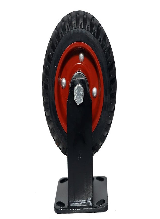 PACIFIC MOVERS Heavy Duty Rubber Castor Wheel 6 inch fix-02 nos - Image 3