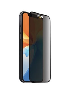 LEVORE غشاء حماية سيراميكي لجهاز iPhone 14 Pro، غطاء كامل بإطار أسود، الخصوصية وغير لامع  - Image 1