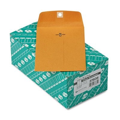 Quality Park Clasp Envelope, 5 x 7 1/2, 28lb, Brown Kraft, 100/Box, Sold as 1 Box - Image 4