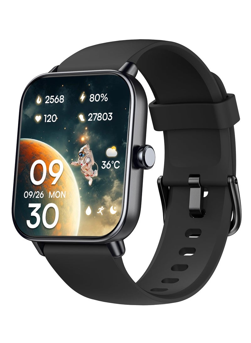 ibsun - Smart Watch for Men with Bluetooth Call, Alexa Built-in,Heart Rate SpO2 Sleep Monitor, 5ATM Waterproof - Image 1