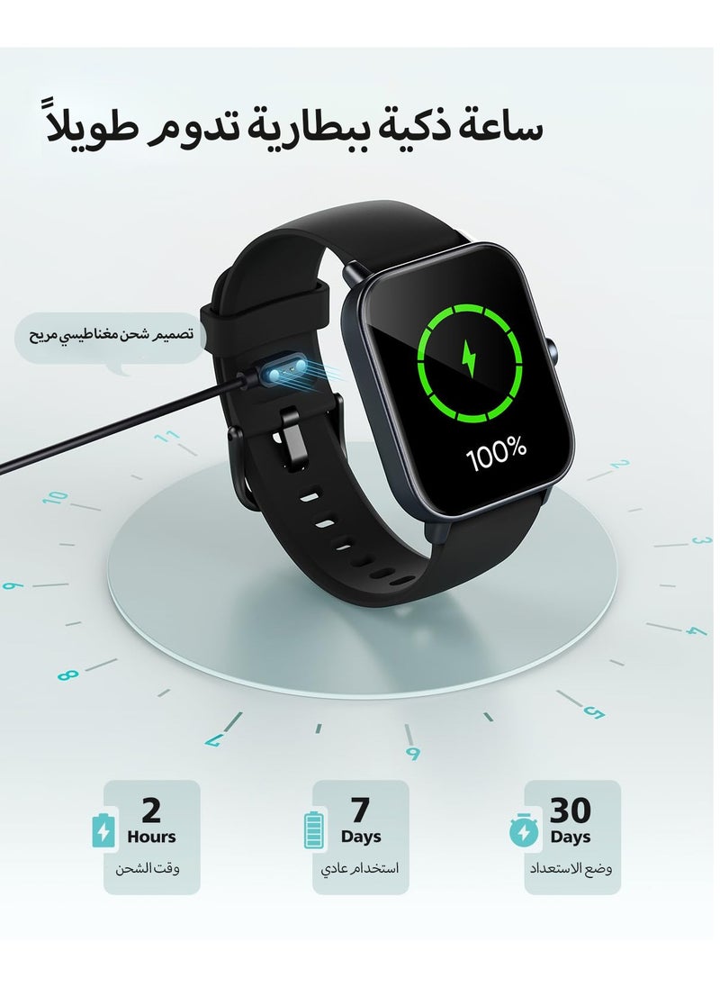 ibsun - Smart Watch for Men with Bluetooth Call, Alexa Built-in,Heart Rate SpO2 Sleep Monitor, 5ATM Waterproof - Image 1