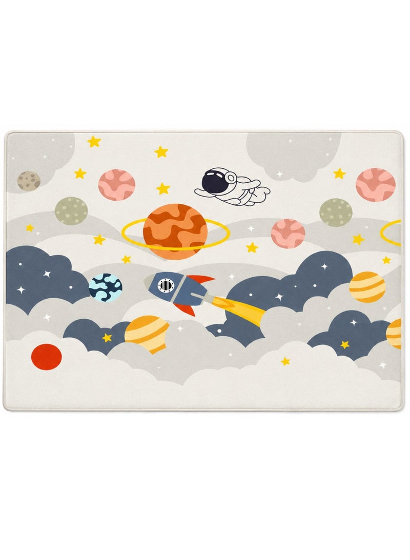Factory Price Ayansh Space Cushion Play Mat Rug – Soft Padded Carpet with Non-Slip Backing, 160 x 200 cm - Image 1