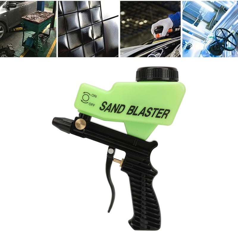 أداة رش الرمل، أداة النفخ الرملي، أداة الحفر، طلاء الزجاج، أداة هوائية صغيرة، أداة يدوية، مسدس مطلي، طلاء المسدس، آلات النفخ الرملي - Image 2