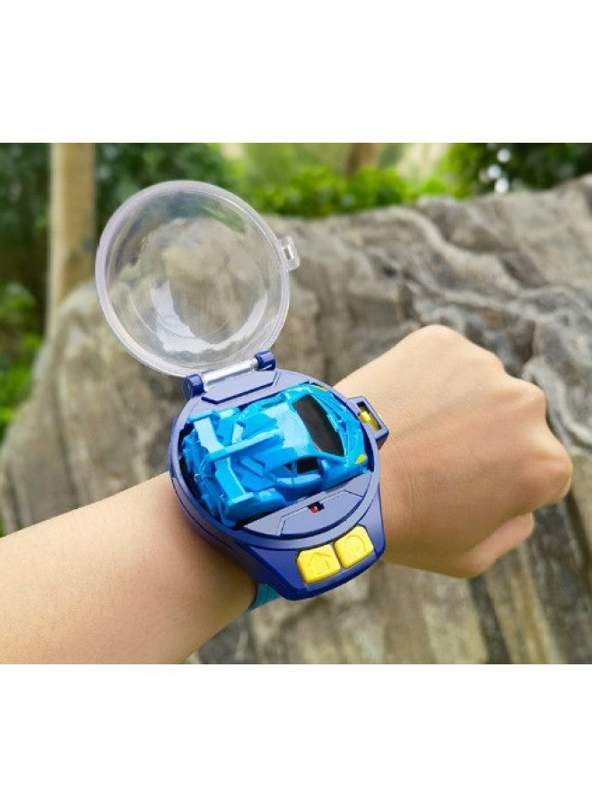 Remote Control Car Toy High-speed Drift Stunt Features For Kids Aged 8-Color:Watch Remote Control Car Maca Green Mini (chinese Packaging) - Image 5