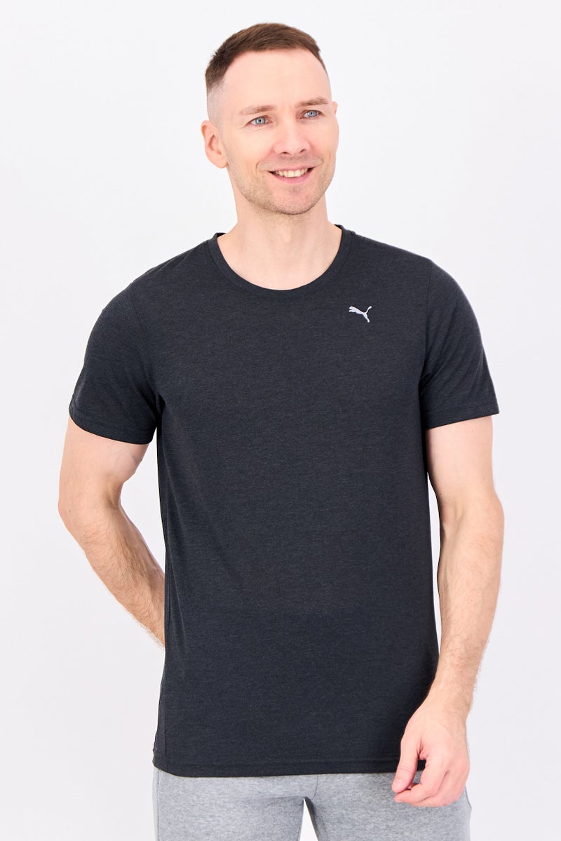 PUMA Men Sportswear Fit Short Sleeve Outdoor T-shirt, Grey - Image 1