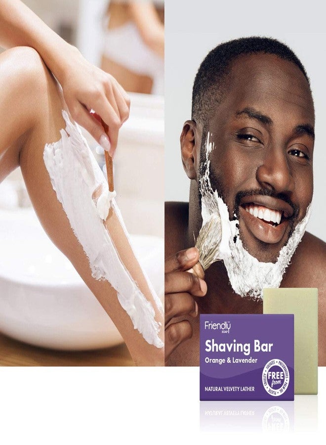 FRIENDLY SOAP Orange Lavender Shaving Bar, 95 GR - Image 2