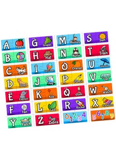 BabyGo BabyGo Alphabets Jigsaw Puzzle for 3+ Years, Blue  - Image 3