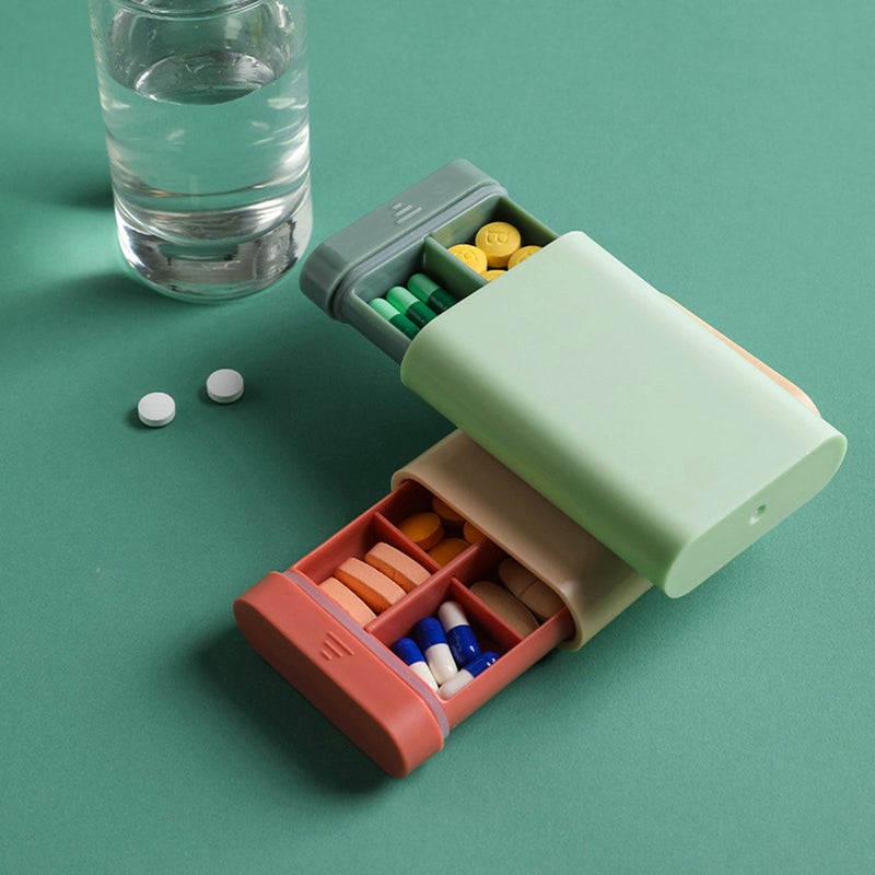 8 pcs Multi-grid Tablet Storage Drawer Type Small Storage Container Portable Organizer - Image 5