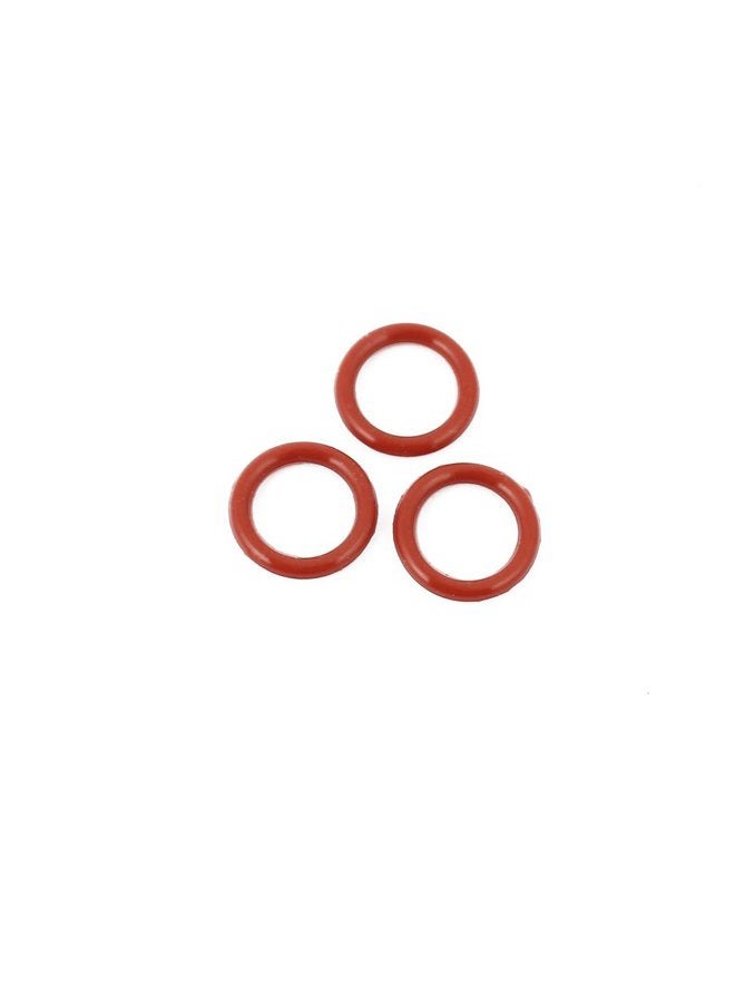 uxcell sourcing map 10 x 1.5 mm Silicone Rubber Seal O Ring Sealing Heat Resistant Pack of 10 Red - Image 2