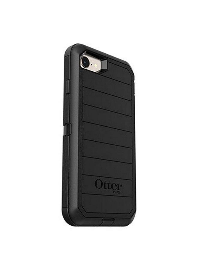 Otterbox OtterBox Defender Series Rugged Case for iPhone SE (2020), iPhone 8, iPhone 7 (NOT Plus) Case Only - Non-Retail Packaging - Black (with Microbial Defense)  - Image 1