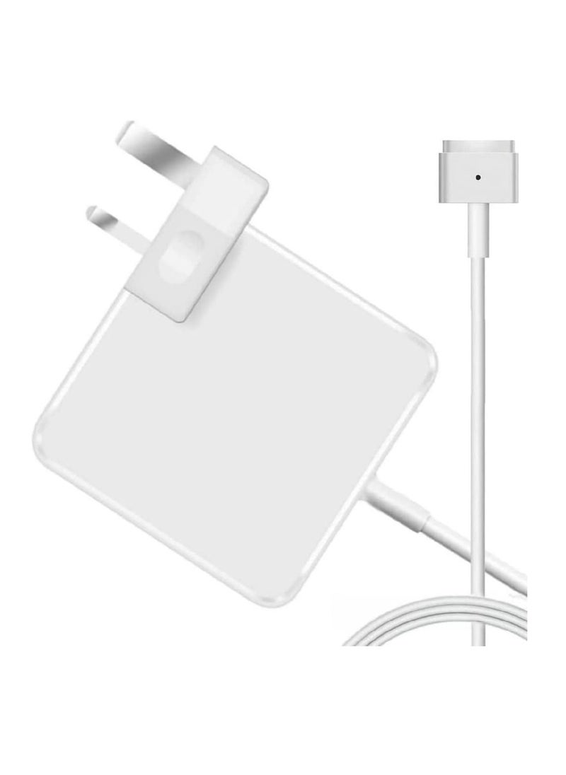 Ntech - NTECH Replacement AC Power Adapter (85W) T-Tip Magnetic Connector Power Adapter For MacBook Pro Compatible For 15-Inch And 17-Inch MacBook Pro White - Image 1