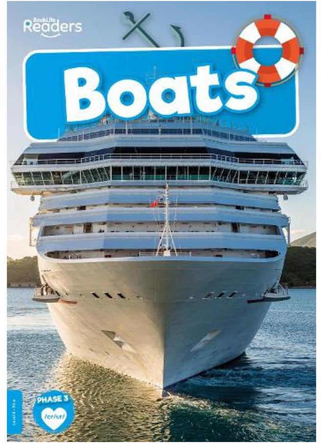 Boats BookLife Readers Non - Fiction - Blue 