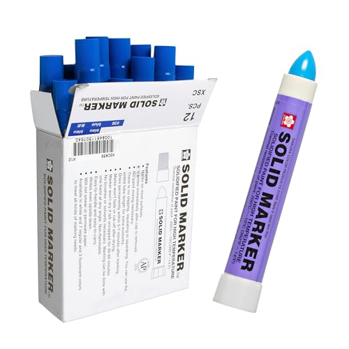 SAKURA SOLID MARKER Sakura Solidified Paint Solid Marker (Box of 12), Blue, XSC-36 - Image 1