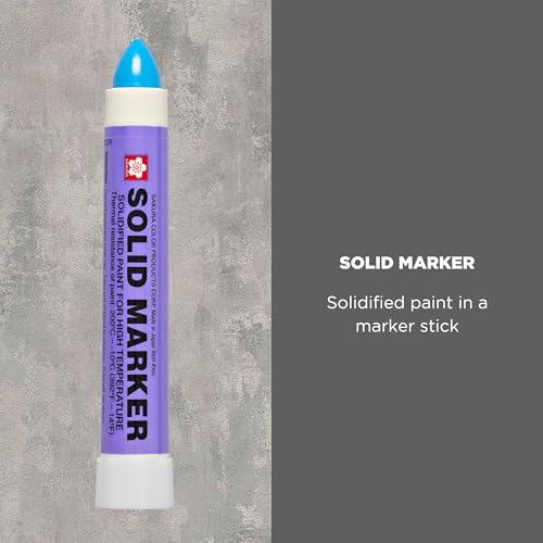 SAKURA SOLID MARKER Sakura Solidified Paint Solid Marker (Box of 12), Blue, XSC-36 - Image 2