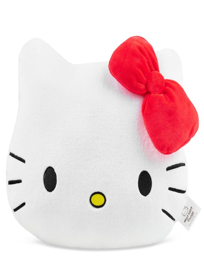 Hello Kitty 3D Plush Pillow Soft Throw Sham Pillow Stuffed Kawaii Character Women Teens Kids Bedroom Accessories 14.6” x 12.6”, Gifts for Her - Image 1