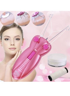 BrOwns Professional Cotton Facial Epilator Body Beauty Electric Hair Removal Machine for Women  - Image 1