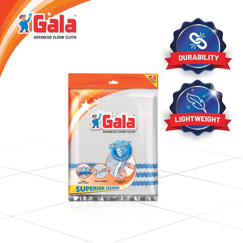 Gala Microfiber Cleaning Cloth Pack of 1 White - Image 2