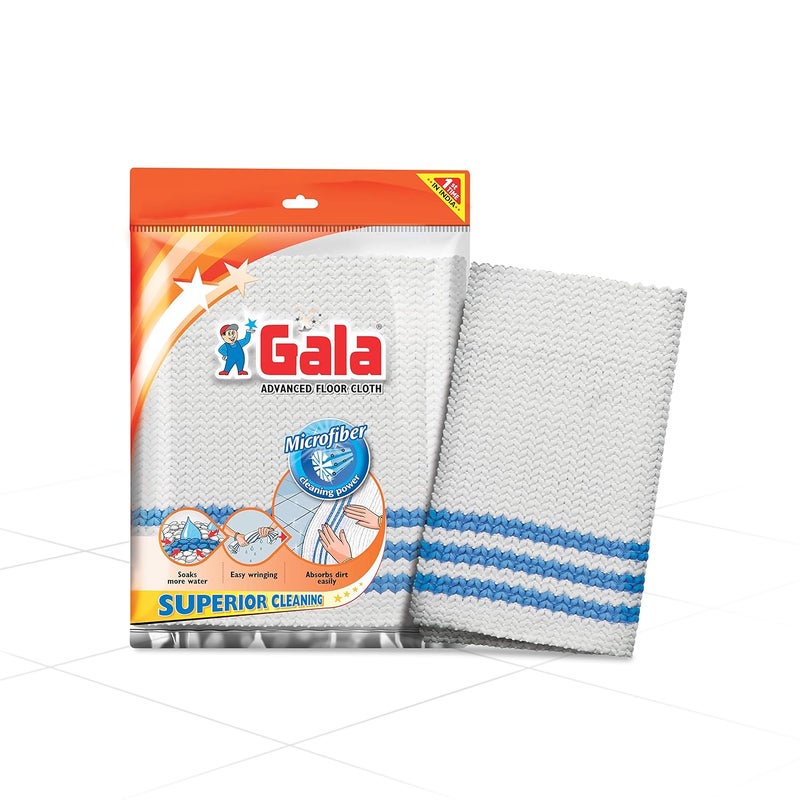 Gala Microfiber Cleaning Cloth Pack of 1 White - Image 1